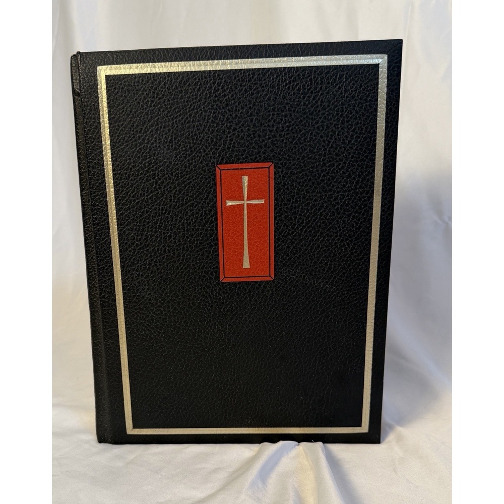 Vintage 1971 New American Bible Living Word Edition Catholic Educational Guild